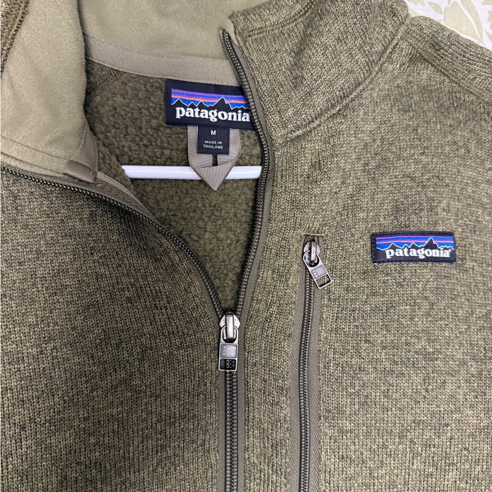 Patagonia Forest Green Fleece Jacket